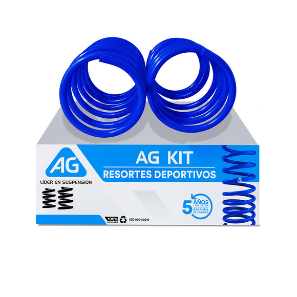 Resortes Deportivos AG Kit Mitsubishi Lancer 2008-2015 Delanteros