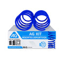 Resortes Deportivos AG Kit Vw Pointer 1996-2012 Delanteros-1
