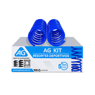 Resortes Deportivos AG Kit Volkswagen Pointer 1996-2012 Trasero