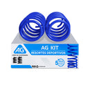 Resortes Deportivos AG Kit Ford Fiesta 11-13 Par Delantero-1