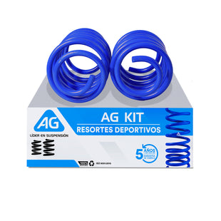 Resortes Deportivos AG Kit Chevrolet Camaro V8 SS 10-14 Par delantero