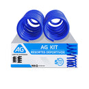 Resortes Deportivos AG Kit Chevrolet Camaro V8 2010-2014 Traseros-1