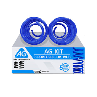 Resortes Deportivos AG Kit Chevrolet Camaro V6 2010-2014 Traseros