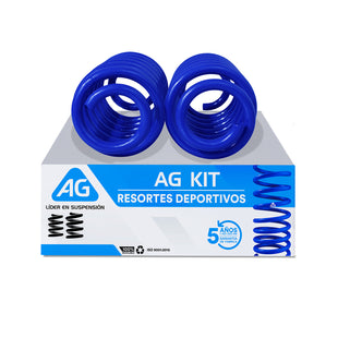 Resortes Deportivos AG Kit Honda Civic SI (4 puertas) 2006-2011 Par Trasero