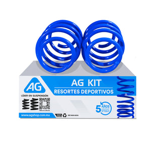 Resortes Deportivos AG Kit Volkswagen Jetta A6 (Bicentenario) 2010-2018 Par Delantero