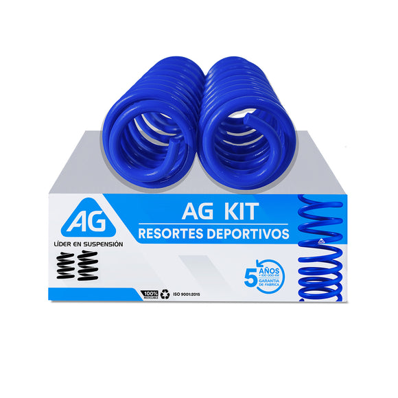 Resortes Deportivos AG Kit Volkswagen Beetle 2010-2019 Traseros