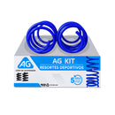 Resortes Deportivos AG Kit Fiat 500 11-13 Par Delantero-1
