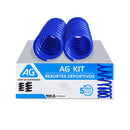 Resortes Deportivos AG Kit Mercedes Benz C250/300/350 08-12 Par Trasero-1