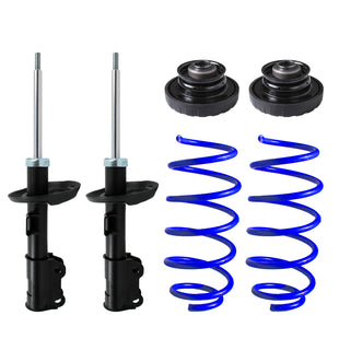 Kit Resortes Deportivos, Amortiguadores y Bases Chevrolet Sonic 2012-2018 Delanteros