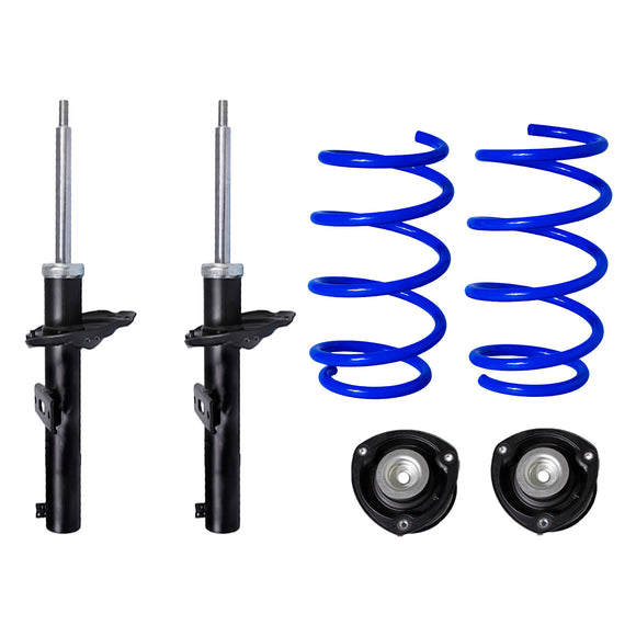 Amortiguadores Originales, Resortes Deportivos y Bases AG Seat Ibiza 6F 2018-2023 Delanteros