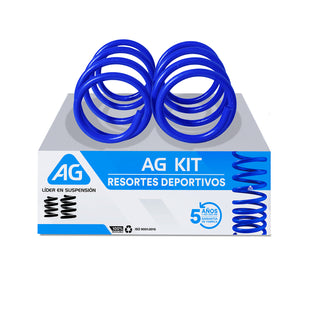 Resortes Deportivos AG Kit Seat León III 1.8L, 2.0L (Reforzado) 2012-2017 Delanteros