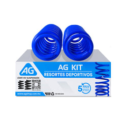 Resortes Deportivos Ag Kit Volkswagen Golf Mk7 14-19 Tras