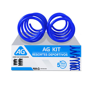 Resortes Deportivos AG Kit Chevrolet Astra G 1999-2004 Par Delantero