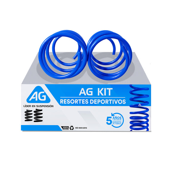 Resortes AG Kit Mercedes Clase A200 13-19  Par Delantero