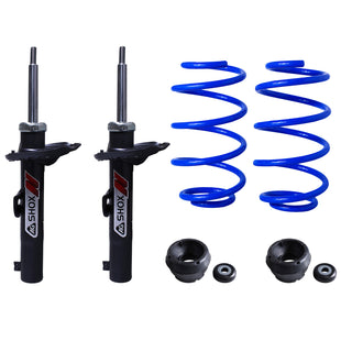 Resortes Deportivos, Amortiguadores Deportivos y Bases AG Volkswagen Virtus 2020-2023 Delanteros