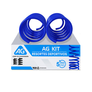 Resortes Deportivos AG Kit Kia Forte (Latinoamérica) 2012-2018 Traseros