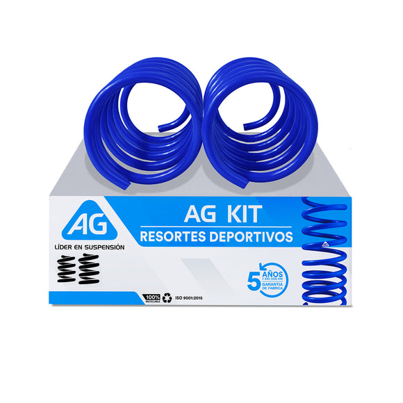 Resortes Deportivos AG Kit Kia Forte (Latinoamérica) 2012-2018 Traseros