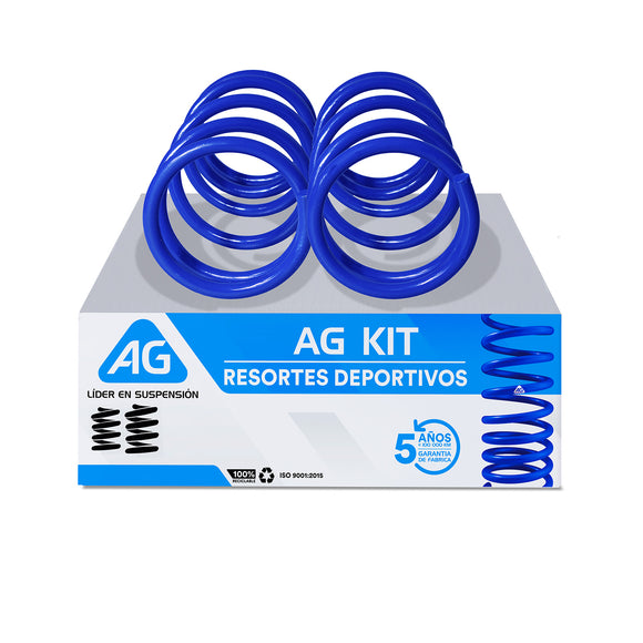 Resortes AG Kit Nissan Kicks 2017-2020 Delanteros