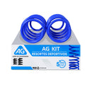 Resortes Deportivos AG Kit Mazda 3 Skyactiv 2014-2018 Delanteros-1