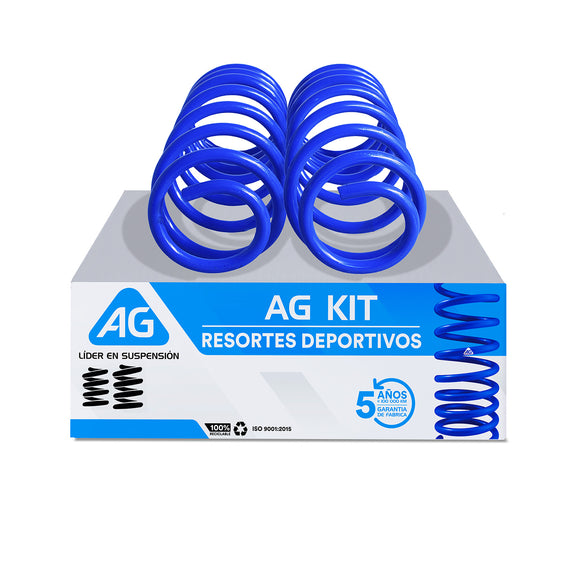 Resortes Deportivos AG Kit Mazda 3 Skyactiv 2014-2018 Traseros