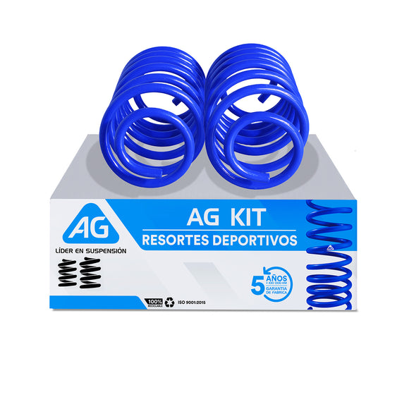 Resortes Deportivos AG Kit Suzuki Swift Sport (Plataforma ZC33S) 2018-2023 Traseros