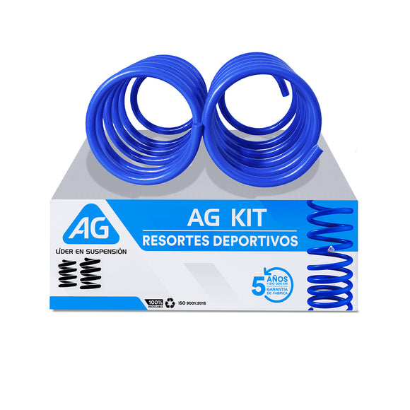 Resortes Deportivos AG Kit Toyota Corolla (Décima generación) 2009-2013 Delanteros