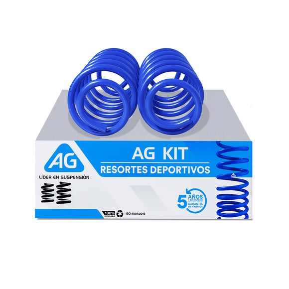Resortes Deportivos AG Kit Dodge Attitude 2015-2026 Traseros