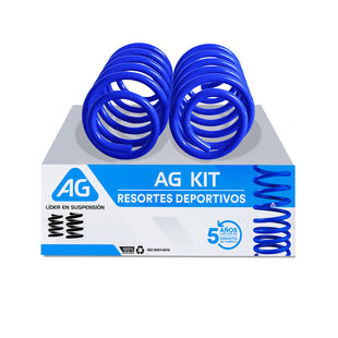 Resortes Deportivos AG Kit Mazda 2 (Primera generación) 2008-2014 Traseros