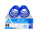 Resortes Deportivos AG Kit Mazda 3 (Primera generación) (Excepto Turbo) 2003-2008 Delanteros-1