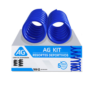 Resortes Deportivos AG Kit Mazda 3 (Segunda generación) 2009-2013 Traseros