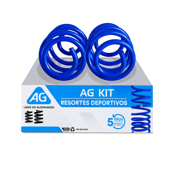 Resortes Deportivos AG Kit Mazda 3 (Cuarta generación) 2019-2023 Traseros