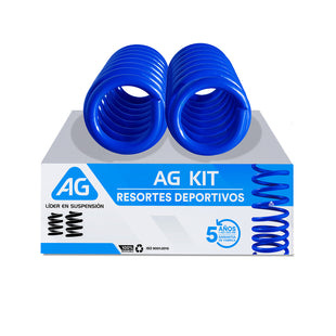 Resortes Deportivos AG Kit Bmw Serie 1 (Sin Suspensión M-Technik) 118i (E82) (E87) 2007-2014 Traseros