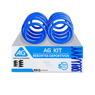 Resortes Deportivos AG Kit Toyota Yaris (Tercera generación) 2015-2017 Traseros