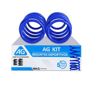 Resortes Deportivos AG Kit Volkswagen Golf GTI MK8 2022-2025 Delanteros