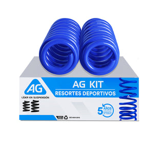 Resortes Deportivos AG Kit Volkswagen Golf GTI MK8 2022-2025 Traseros