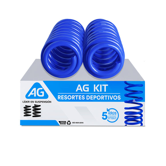 Resortes Deportivos AG Kit Volkswagen Golf GTI MK8 2022-2025 Traseros