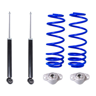 Amortiguadores Originales, Resortes Deportivos y Bases AG Seat Ibiza 6F (Buje 10 mm) 2018-2023 Traseros