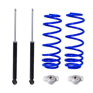 Amortiguadores Originales, Resortes Deportivos y Bases AG Seat Ibiza 6F (Buje 12 mm) 2018-2020 Traseros