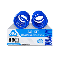 Resortes Deportivos AGKIT Golf MK6 Wagon Delanteros