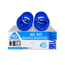 Resortes Deportivos AG Kit Volkswagen Bora Todos Par Trasero-1