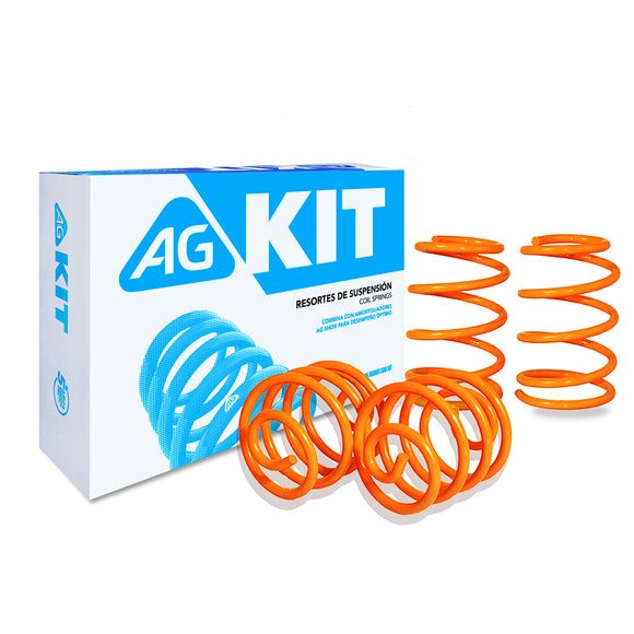 Resortes Deportivos AG Xtreme Chevrolet Chevy 1994-2013 Kit 4 Piezas