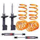 Kit Deportivo Resortes Ag Xtreme y Amortiguadores Ag Shox Chevrolet Corsa All Kit 8 Piezas-2