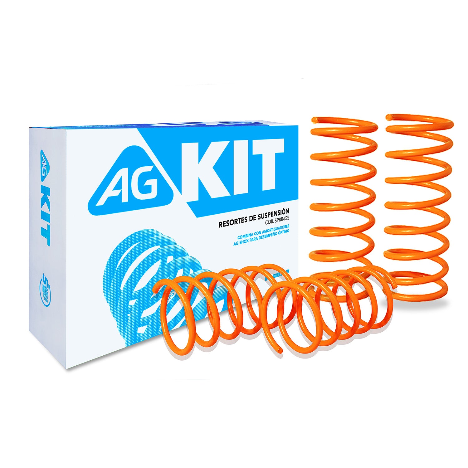 Resortes Deportivos AG Xtreme Ford Focus 1999-2008 Kit 4 Piezas
