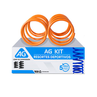 Resortes Deportivos AG Xtreme Peugeot 206 Todos Par Delanteros