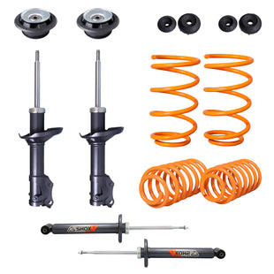 Resortes Deportivos, Amortiguadores Deportivos y Bases AG Volkswagen Golf A3 (Aro Grande) 1992-1998 Delanteros y Traseros