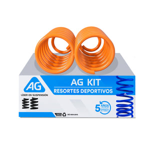 Resortes Deportivos AG Xtreme Volkswagen Golf A2 1987-1989 Tras