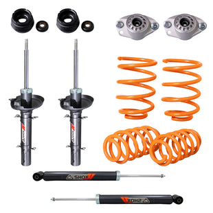 Resortes Deportivos, Amortiguadores Deportivos y Bases AG Volkswagen Jetta A4 1999-2008 Delanteros y Traseros