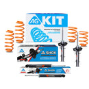 Kit Deportivo Resortes Ag Xtreme y Amortiguadores Ag Shox Volkswagen Jetta Clásico 08-15 Kit 8 Piezas-1