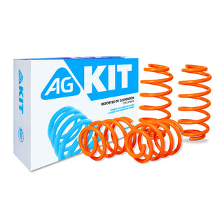 Resortes Deportivos AG Xtreme Volkswagen Golf Jetta A4 1999-2006 Kit 4 Piezas