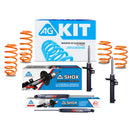 Kit Deportivo Resortes Ag Xtreme y Amortiguadores Ag Shox Volkswagen Golf A6 2009-2012 8 piezas-1